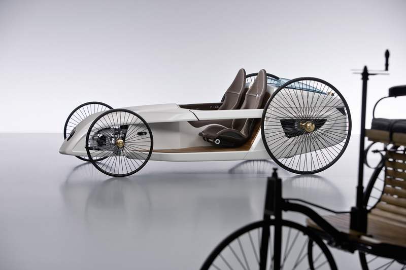 Illustration for article titled Mercedes F-CELL Roadster: Hydrogen-Powered Buggy Concept